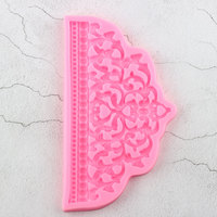 DIY barokowa korona silikonowe formy babeczka weselna Topper narzędzia do dekorowania ciast masą cukrową cukierki biżuteria glina foremka do czekolady i lukru 3